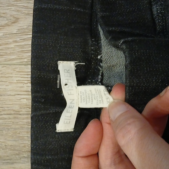 Eileen Fisher Women's Black Skinny Jeans Xs Tp - Picture 2 of 4